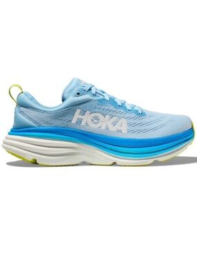 Hoka Bondi 8 Light Blue/Diva Blue/White Mens size 10 NEW!!!